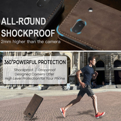 For Google Pixel 6A CaseMe 013 Multifunctional Horizontal Flip Leather Phone Case(Coffee) by CaseMe