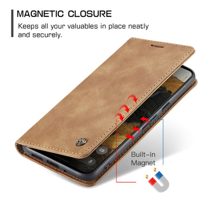 For Google Pixel 10 Pro XL / 9 Pro XL CaseMe 013 Multifunctional Horizontal Flip Leather Phone Case(Brown) by CaseMe