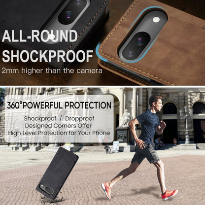 For Google Pixel 10 / 10 Pro / 9 CaseMe 013 Multifunctional Horizontal Flip Leather Phone Case(Coffee) by CaseMe