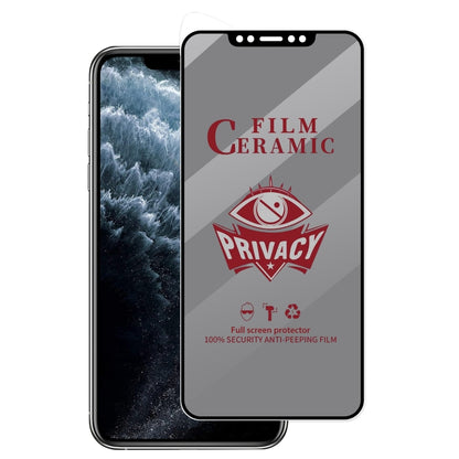 For iPhone 11 Pro Max / XS Max Full Coverage HD Privacy Ceramic Film by bashfashion