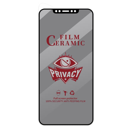 For iPhone 11 Pro Max / XS Max Full Coverage HD Privacy Ceramic Film by bashfashion