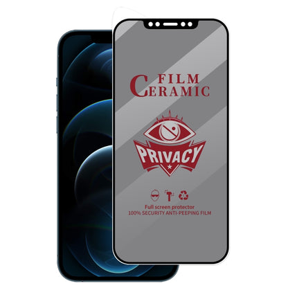 For iPhone 12 Pro Max Full Coverage HD Privacy Ceramic Film by bashfashion