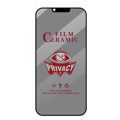For iPhone 13 Pro Max / 14 Plus Full Coverage HD Privacy Ceramic Film by bashfashion