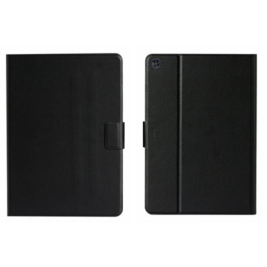 For Samsung Galaxy Tab A11+ / A9+ Pure Color PU Tablet Case with Sleep / Wake-up Function(Black) by bashfashion