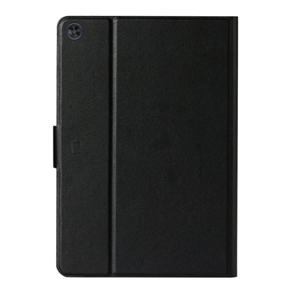 For Samsung Galaxy Tab A11+ / A9+ Pure Color PU Tablet Case with Sleep / Wake-up Function(Black) by bashfashion