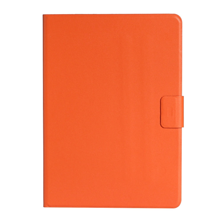 For Samsung Galaxy Tab A11 / A9 Pure Color PU Tablet Case with Sleep / Wake-up Function(Orange) by bashfashion