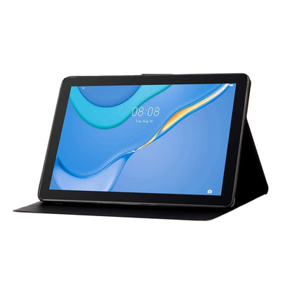 For Samsung Galaxy Tab A11 / A9 Voltage Coloured Drawing Smart PU Tablet Case with Sleep / Wake-up Function(Lovers) by bashfashion