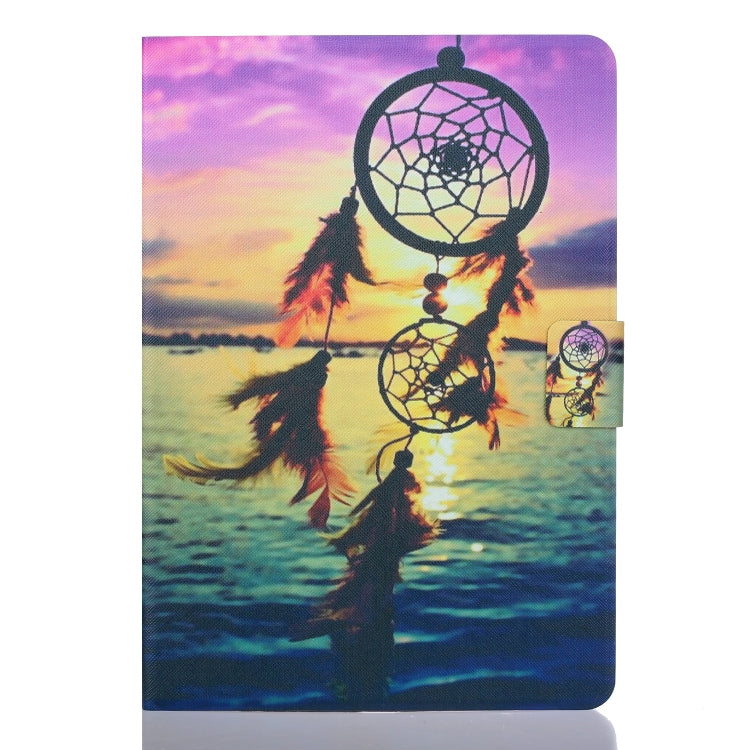 For Samsung Galaxy Tab A11 / A9 Voltage Coloured Drawing Smart PU Tablet Case with Sleep / Wake-up Function(Dreamcatcher) by bashfashion