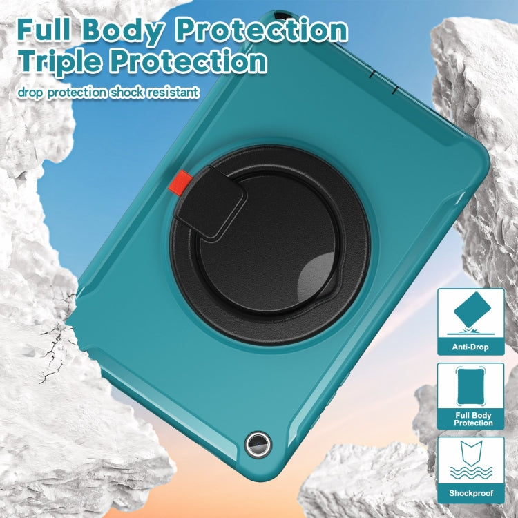 For Samsung Galaxy Tab A9+ / Tab A11+ Shockproof TPU + PC Protective Tablet Case(Blue) by bashfashion