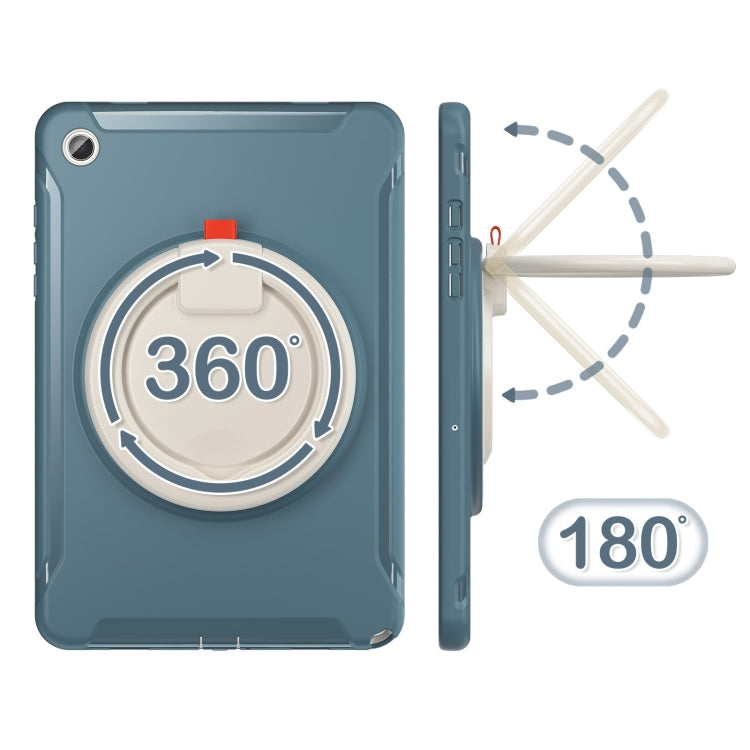 For Samsung Galaxy Tab A9+ / Tab A11+ Shockproof TPU + PC Protective Tablet Case(Cornflower Blue) by bashfashion