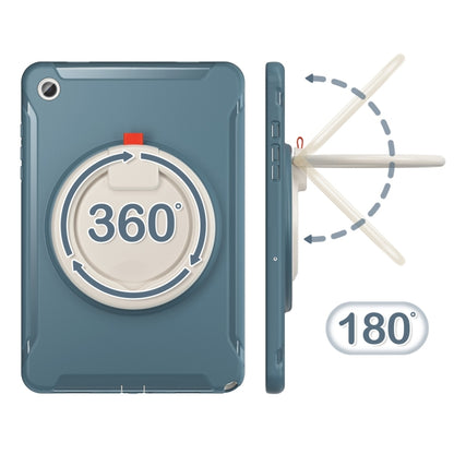 For Samsung Galaxy Tab A9+ / Tab A11+ Shockproof TPU + PC Protective Tablet Case(Cornflower Blue) by bashfashion