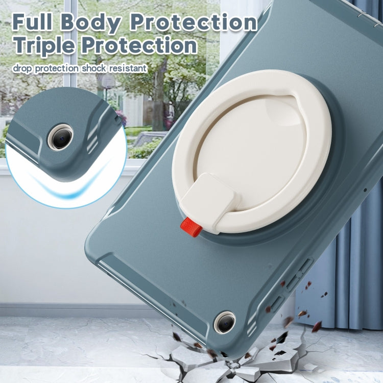 For Samsung Galaxy Tab A9+ / Tab A11+ Shockproof TPU + PC Protective Tablet Case(Cornflower Blue) by bashfashion