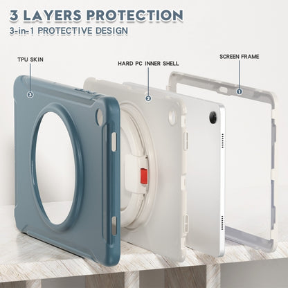 For Samsung Galaxy Tab A9+ / Tab A11+ Shockproof TPU + PC Protective Tablet Case(Cornflower Blue) by bashfashion