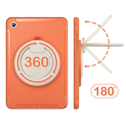 For Samsung Galaxy Tab A9+ / Tab A11+ Shockproof TPU + PC Protective Tablet Case(Living Coral) by bashfashion