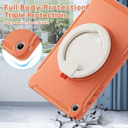 For Samsung Galaxy Tab A9+ / Tab A11+ Shockproof TPU + PC Protective Tablet Case(Living Coral) by bashfashion