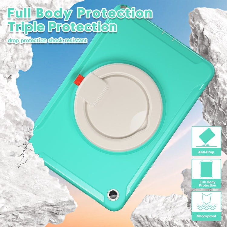 For Samsung Galaxy Tab A9+ / Tab A11+ Shockproof TPU + PC Protective Tablet Case(Mint Green) by bashfashion