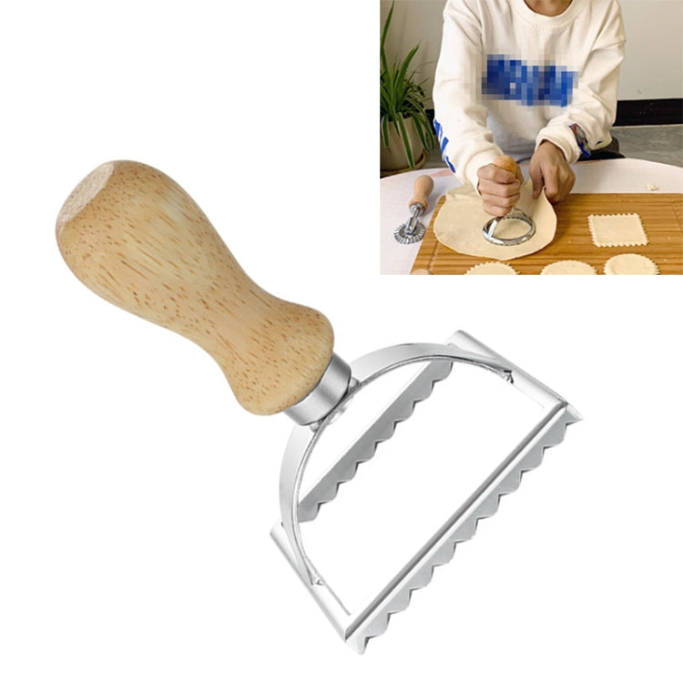 Zinc Alloy Biscuit Mold Cake Mould Baking Kitchen Tools, Style:Square by bashfashion