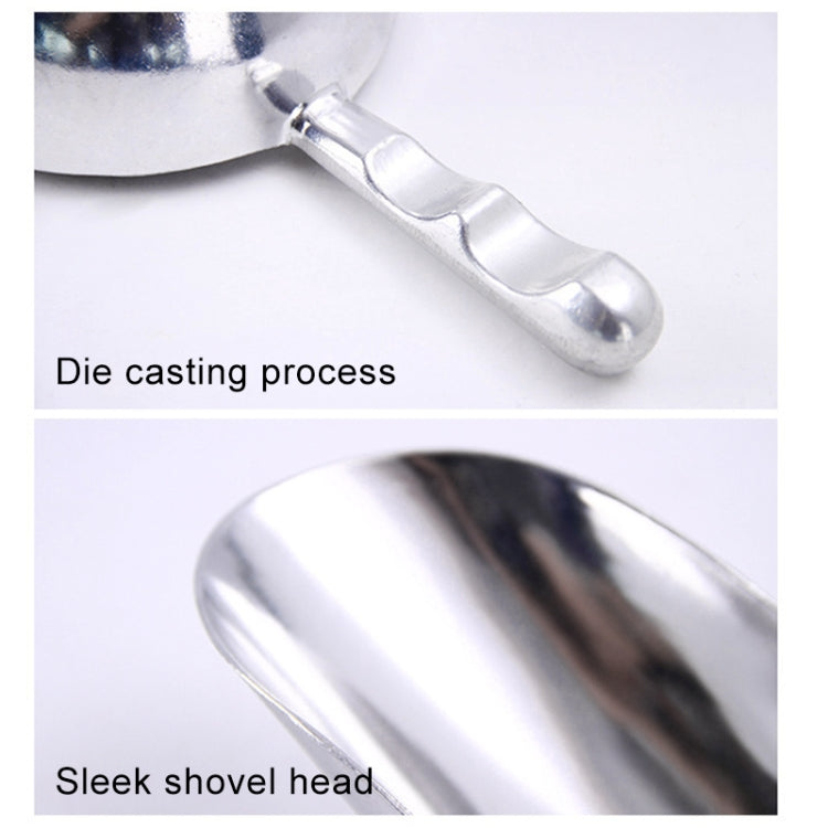 2 PCS Stainless Steel Multifunctional Shovel Aluminum Alloy Ice Shovel Food Tea Shovel Tea Spoon, Size:M by bashfashion