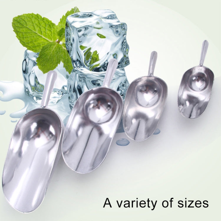 2 PCS Stainless Steel Multifunctional Shovel Aluminum Alloy Ice Shovel Food Tea Shovel Tea Spoon, Size:M by bashfashion