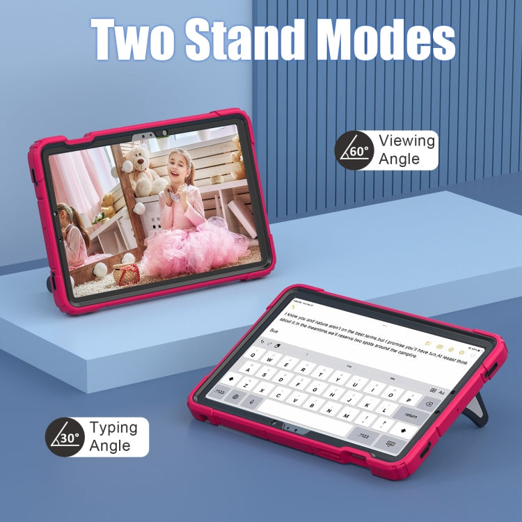 For Samsung Galaxy S9 FE / S8 / S7 Spider Silicone Hybrid PC Shockproof Tablet Case(Strawberry Black) by bashfashion