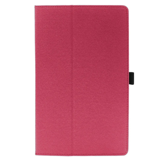 For TCL NxtPaper 11 2-Folding Magnetic Shockproof Leather Tablet Case(Red) by bashfashion