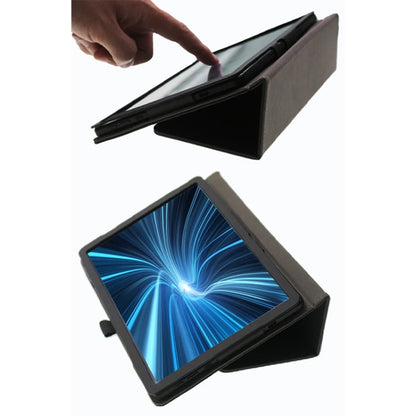 For TCL NxtPaper 11 2-Folding Magnetic Shockproof Leather Tablet Case(Red) by bashfashion