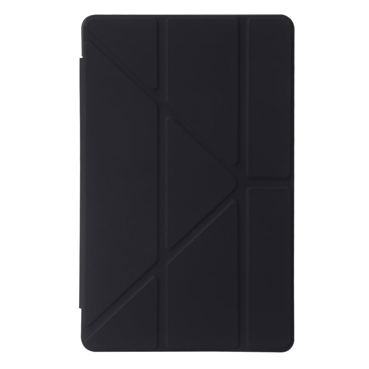 For Redmi Pad Pro 12.1 Deformation Silicone Leather Tablet Case(Black) by bashfashion