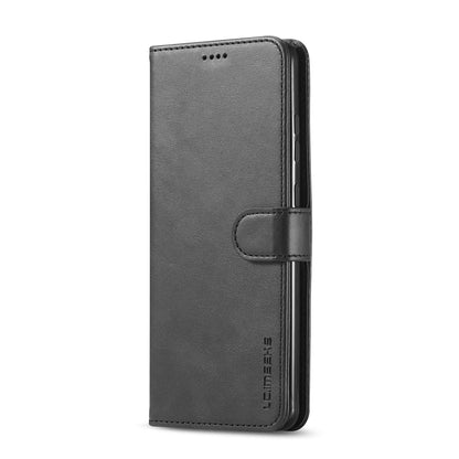 For Honor 200 Lite Global LC.IMEEKE Calf Texture Leather Phone Case(Black) by LC.IMEEKE