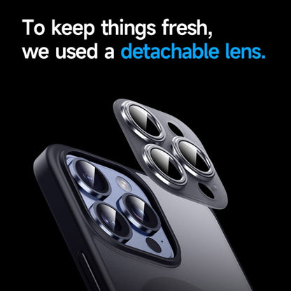 For iPhone 15 SULADA Magsafe Magnetic Matte PC + TPU Phone Case(Titanium Gray) by SULADA