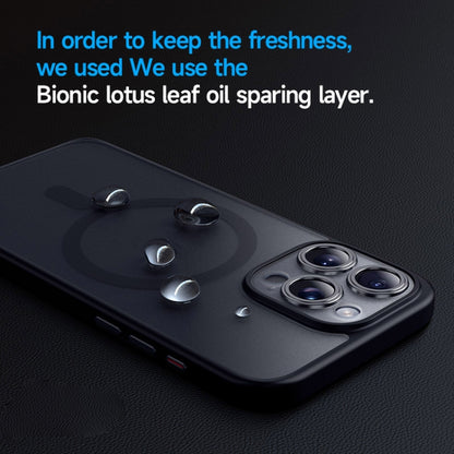 For iPhone 15 SULADA Magsafe Magnetic Matte PC + TPU Phone Case(Titanium Blue) by SULADA