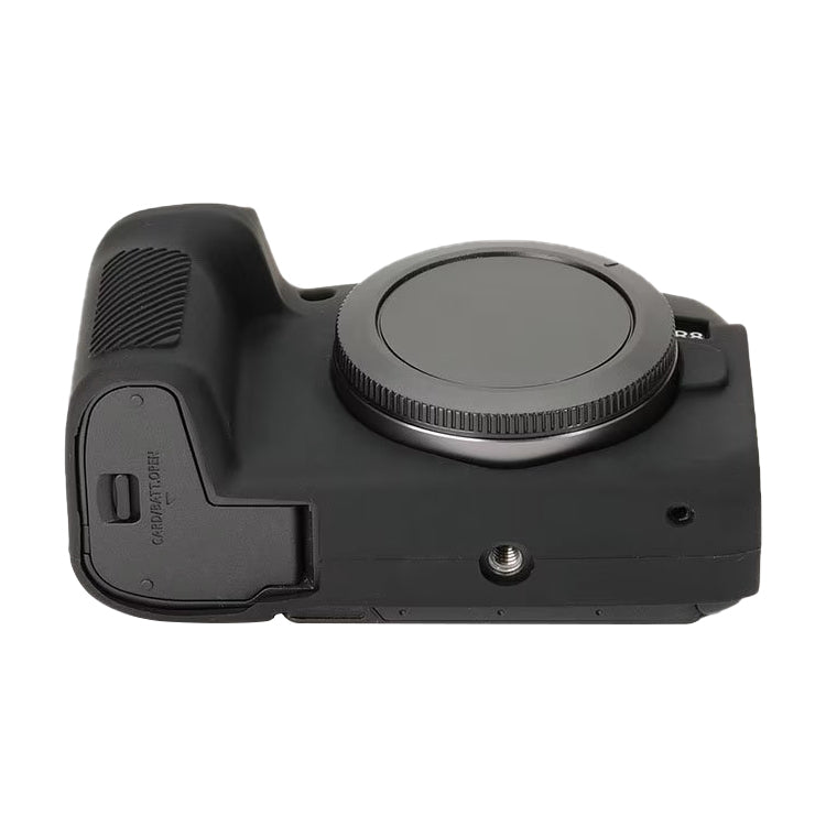 For Canon EOS R8 Soft Silicone Protective Case(Black) by bashfashion