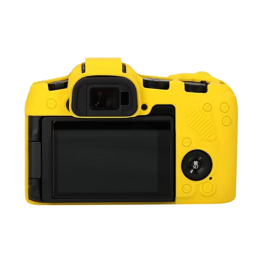 For Canon EOS R8 Soft Silicone Protective Case(Yellow) by bashfashion