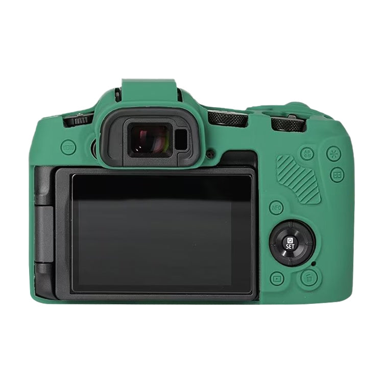 For Canon EOS R8 Soft Silicone Protective Case(Green) by bashfashion