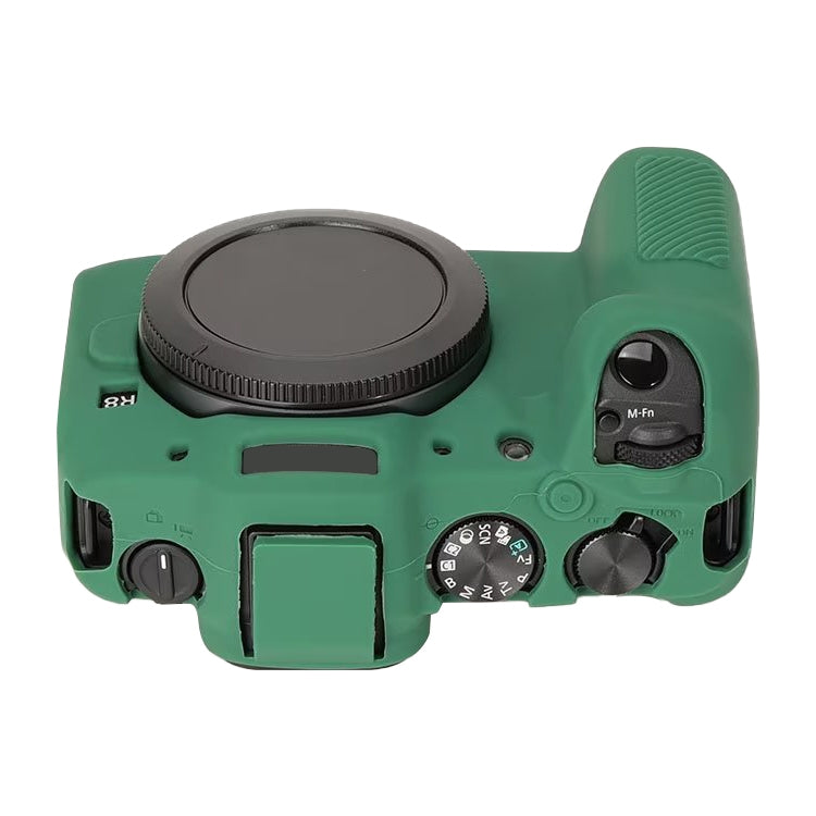 For Canon EOS R8 Soft Silicone Protective Case(Green) by bashfashion