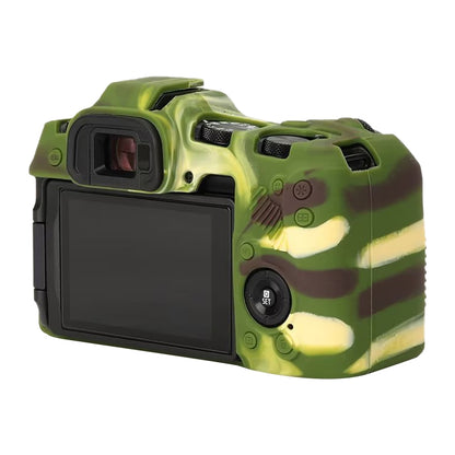For Canon EOS R8 Soft Silicone Protective Case(Camouflage) by bashfashion