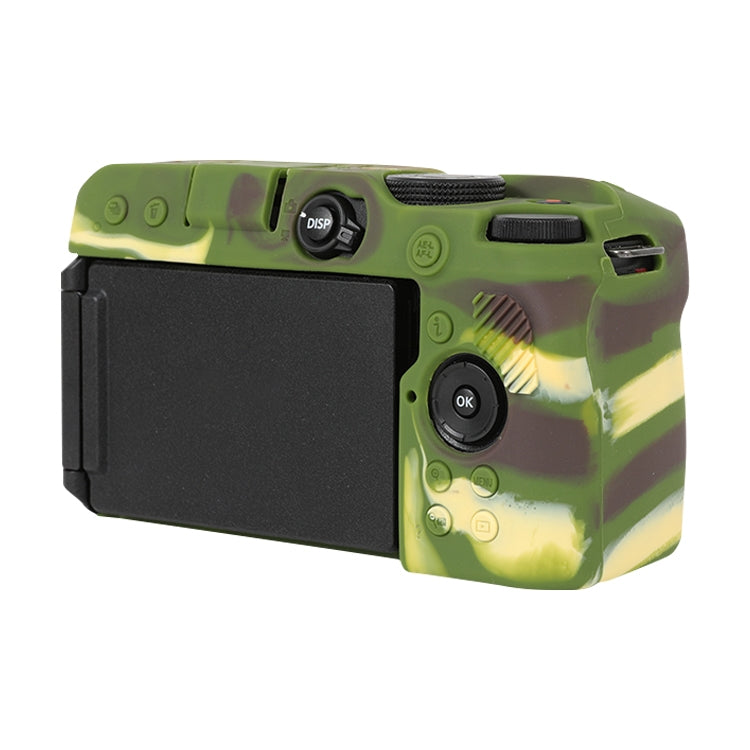 For Nikon Z 30 Soft Silicone Protective Case with Lens Cover(Camouflage) by bashfashion