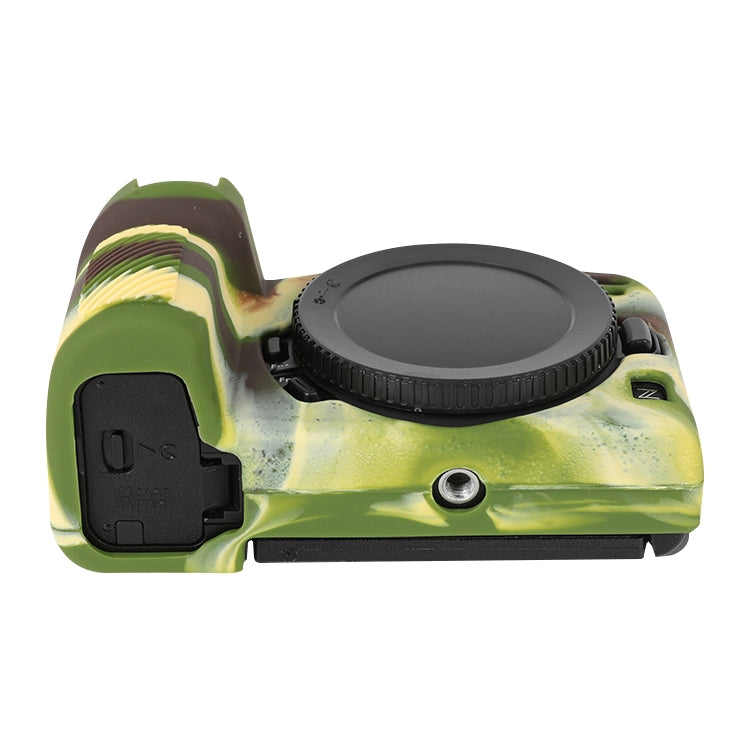 For Nikon Z 30 Soft Silicone Protective Case with Lens Cover(Camouflage) by bashfashion