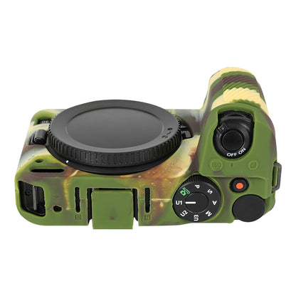 For Nikon Z 30 Soft Silicone Protective Case with Lens Cover(Camouflage) by bashfashion