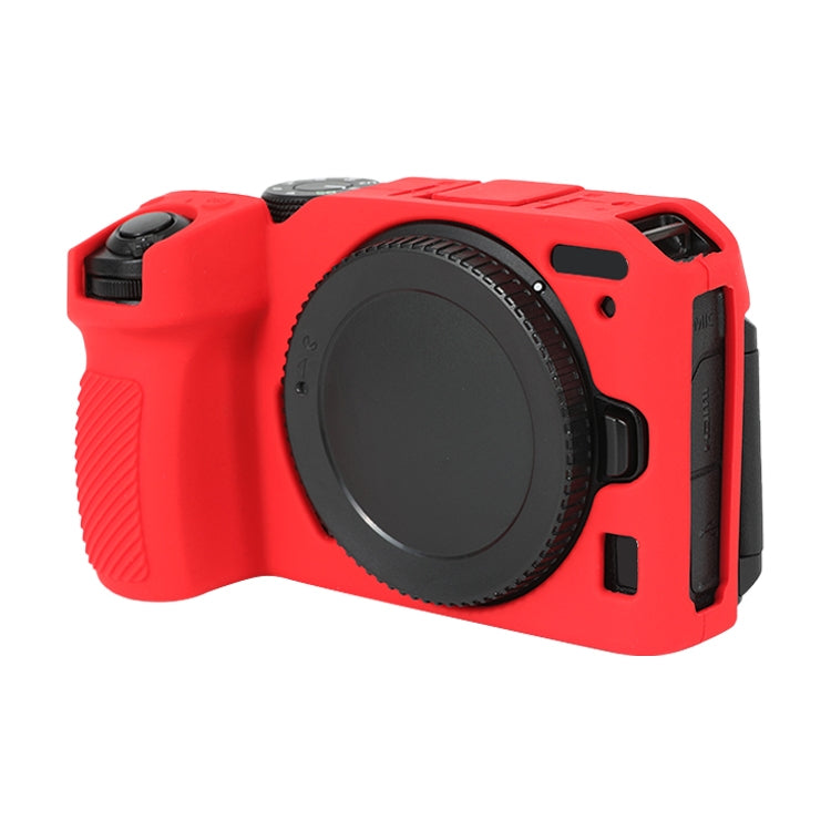 For Nikon Z 30 Soft Silicone Protective Case with Lens Cover(Red) by bashfashion