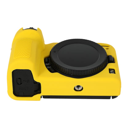 For Nikon Z 30 Soft Silicone Protective Case with Lens Cover(Yellow) by bashfashion