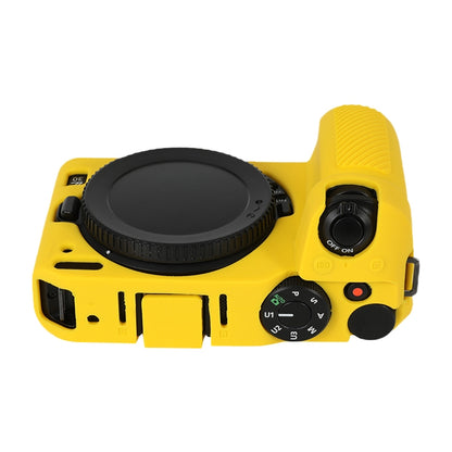 For Nikon Z 30 Soft Silicone Protective Case with Lens Cover(Yellow) by bashfashion