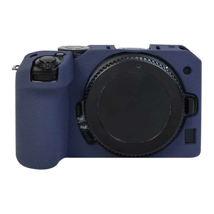 For Nikon Z 30 Soft Silicone Protective Case with Lens Cover(Dark Blue) by bashfashion