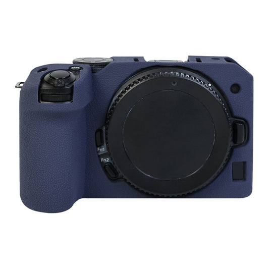 For Nikon Z 30 Soft Silicone Protective Case with Lens Cover(Dark Blue) by bashfashion