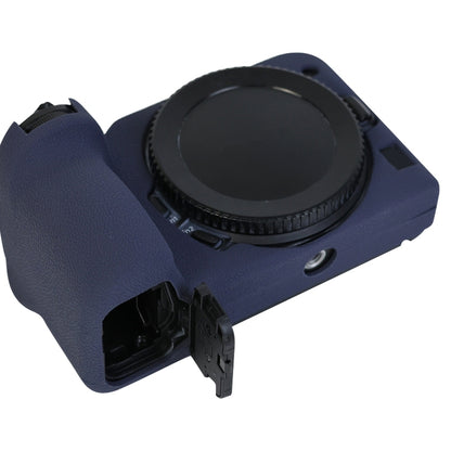 For Nikon Z 30 Soft Silicone Protective Case with Lens Cover(Dark Blue) by bashfashion