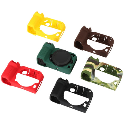 For Nikon Z 30 Soft Silicone Protective Case with Lens Cover(Coffee) by bashfashion