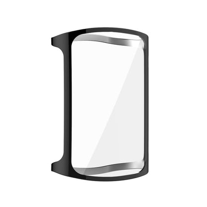 For Fitbit Charge 6 / 5 Full Coverage TPU Electroplated Watch Protective Case(Black) by bashfashion