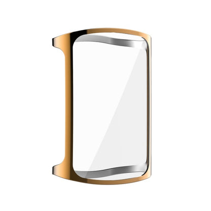 For Fitbit Charge 6 / 5 Full Coverage TPU Electroplated Watch Protective Case(Rose Gold) by bashfashion