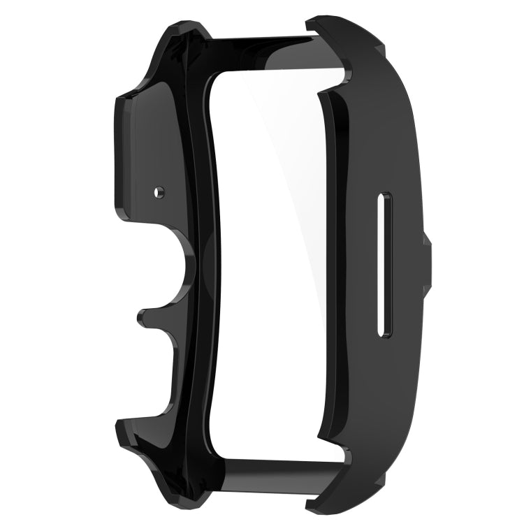For OPPO Watch 4 Pro PC + Tempered Film Integrated Watch Protective Case(Black) by bashfashion
