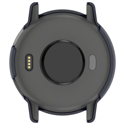 For Garmin vivoactive 5 / Active 5 PC + Tempered Film Integrated Watch Protective Case(Blue) by bashfashion