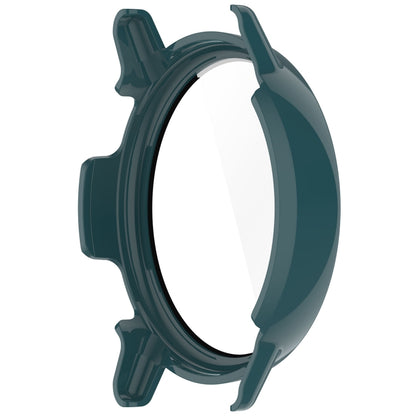 For Garmin vivoactive 5 / Active 5 PC + Tempered Film Integrated Watch Protective Case(Green) by bashfashion